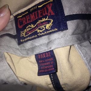 Men's Cremieux 33x32.